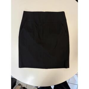 Banana Republic Women's Black Stretch Mini Pencil Skirt Size 4P